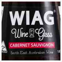 WIAG 澳洲原瓶进口 小瓶杯中酒WINE IN A GLASS赤霞珠干红葡萄酒187ML