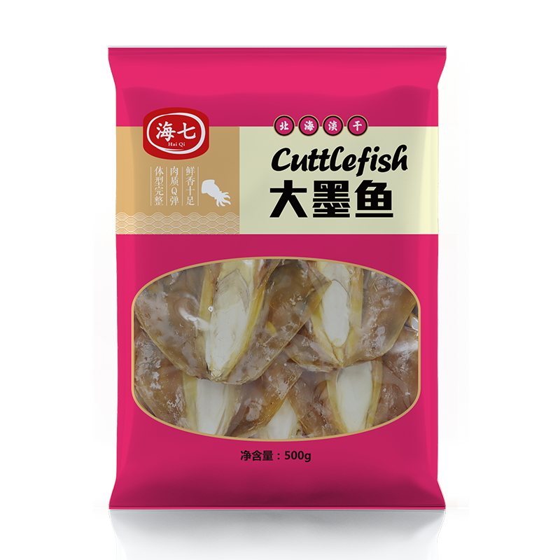海七南北干货大墨鱼干500g