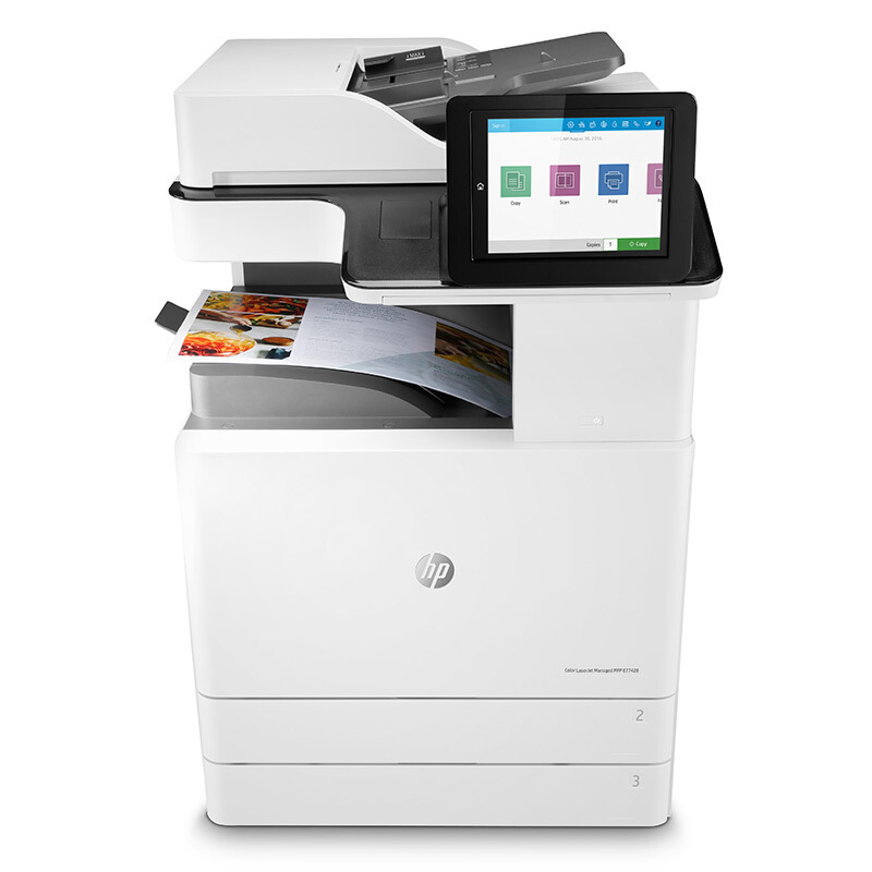 惠普（HP）LaserJet MFP E77422dn彩色激光数码复合机（自动双面、复印扫描 网络）（尊享服务）
