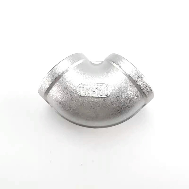 允诚 加厚不锈钢弯头 DN15 个高清大图