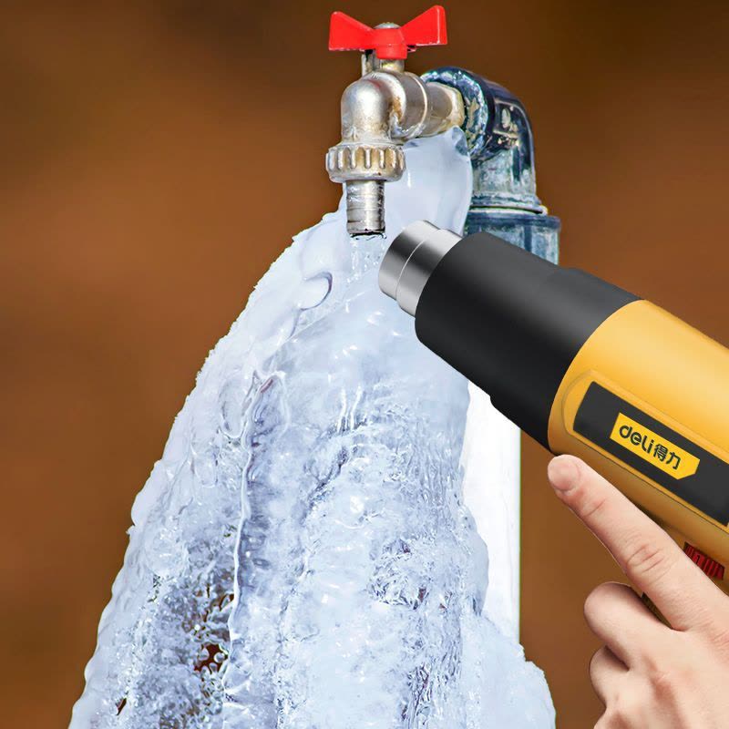 得力(deli) DL5200 热风枪工业烤枪热风机 小型塑料焊枪加热烘枪调温热缩枪图片