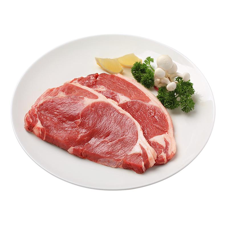 科尔沁速冻牛肉外脊切片原切牛排国产内蒙古牛肉袋装300g