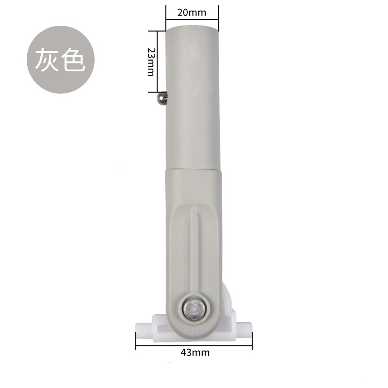 拖把杆终结者配件法耐免手洗拖把连接轴懒人墩布单转轴美丽雅通用