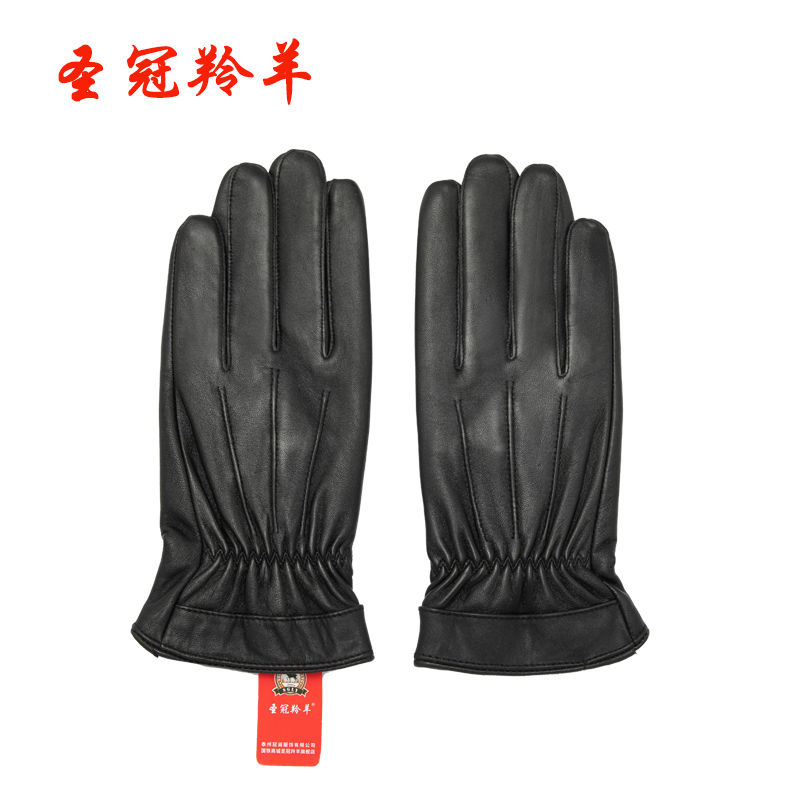 圣冠羚羊 男式整皮手套 均码 副