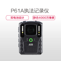AEE P61A对讲机现法记录仪 1080p高清红外夜视 内置wifi 12小时摄录 32G版黑色