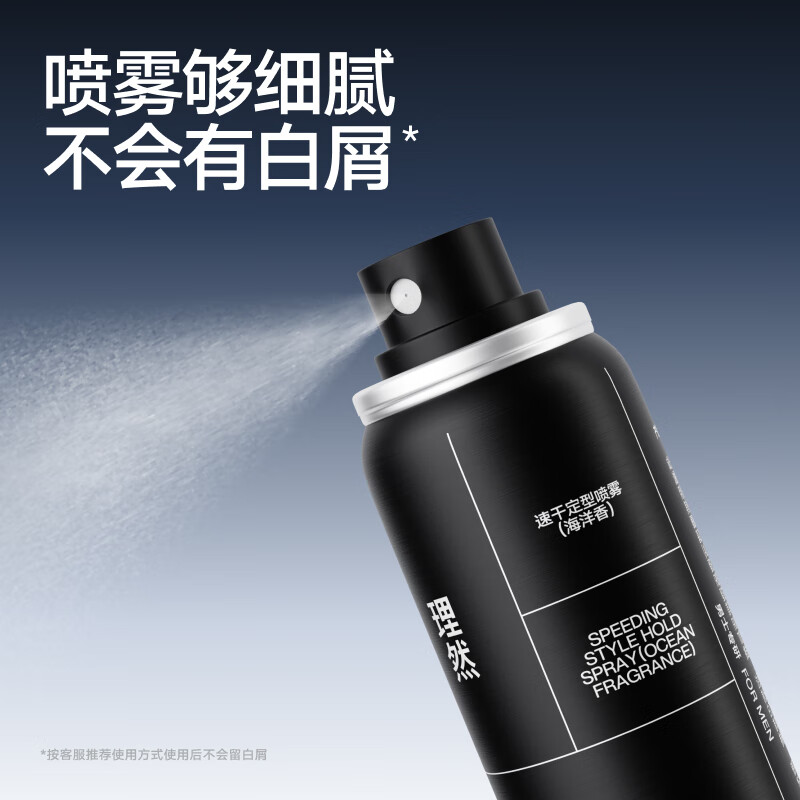 理然速干定型喷雾发胶旅行装30ml(可上飞机高铁)高清大图