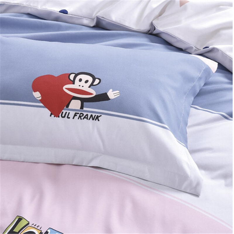 Paul Frank 大嘴猴PF0900TJ奇幻乐园 家纺床上用品舒柔磨毛套件
