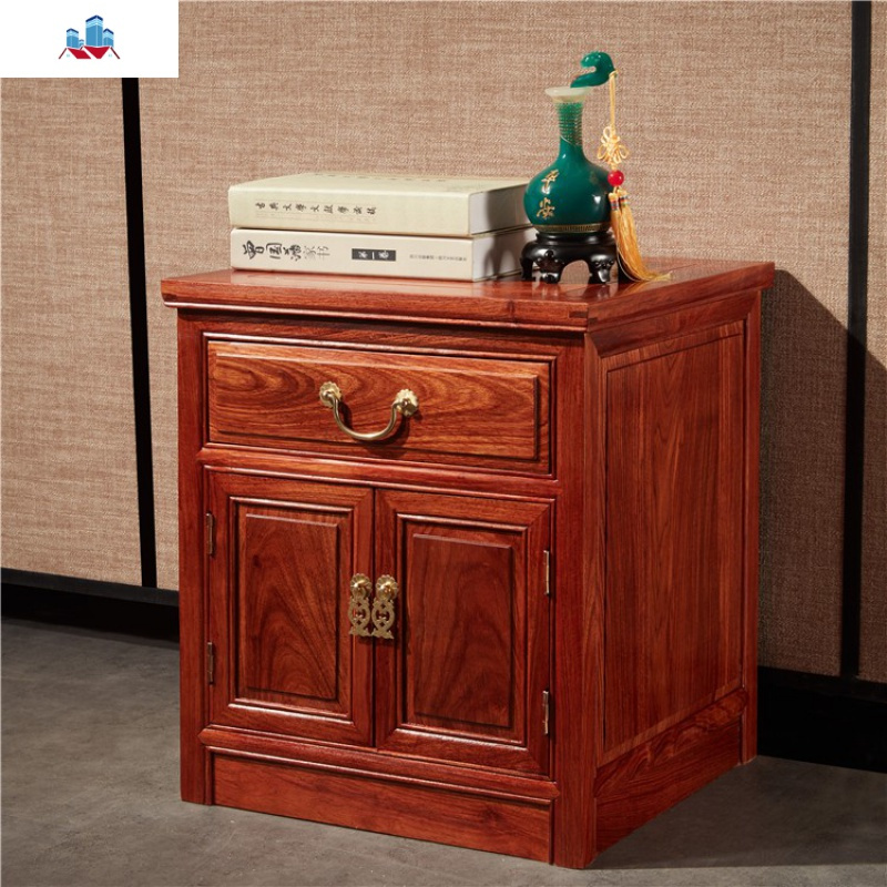 红木小柜子刺猬紫檀床头柜精品实木家具热卖花梨木床边柜储物地柜泰