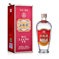 五粮液52度浓香型白酒 交杯酒交杯牌 500ml 单瓶
