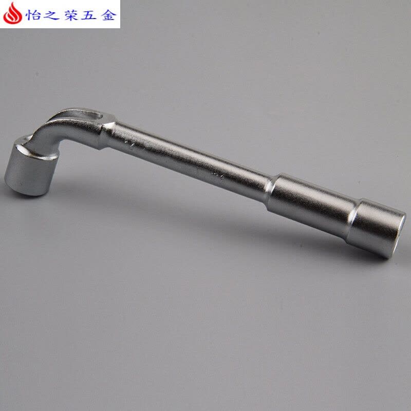 烟斗扳手l型套筒弯头外六角汽车工具 省力穿孔双头7字扳手6-19mm 全套(6-19mm)共10把图片