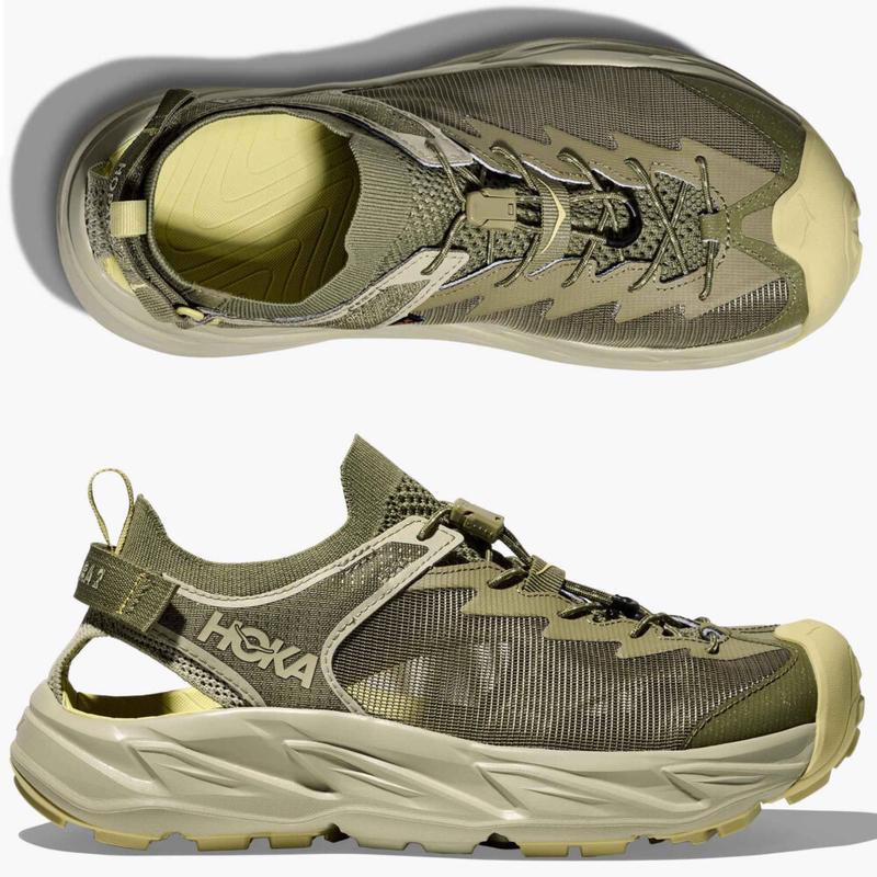 Hoka One One男跑步鞋防水徒步鞋 抓地户外鞋山地越野溪流穿越透气 Wild_Mushroom/Oyster_Mushroom 43