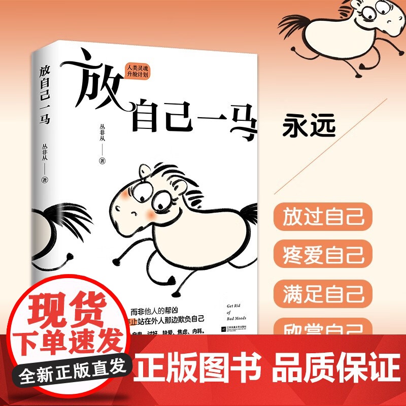 放自己一马正版心理学家丛非从教你摆脱精神内耗 摆脱抑郁停止精神内耗自救指南拒绝反内耗心理学的书入门基础正版反脆弱心里学高清大图