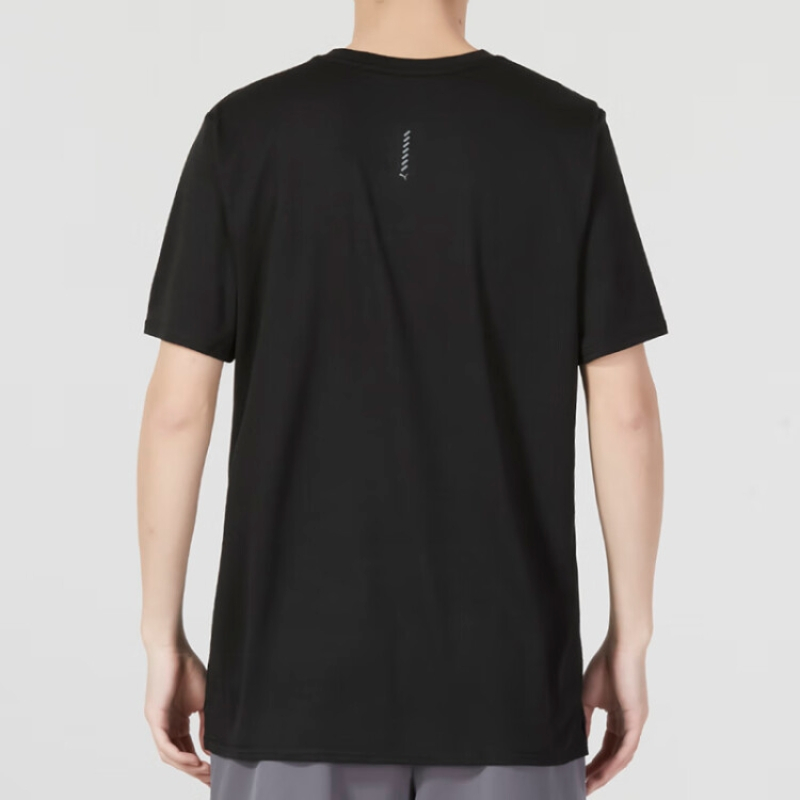 彪马(Puma)男2023夏季运动服健身训练潮流透气圆领半袖短袖T恤 523683-01 XS