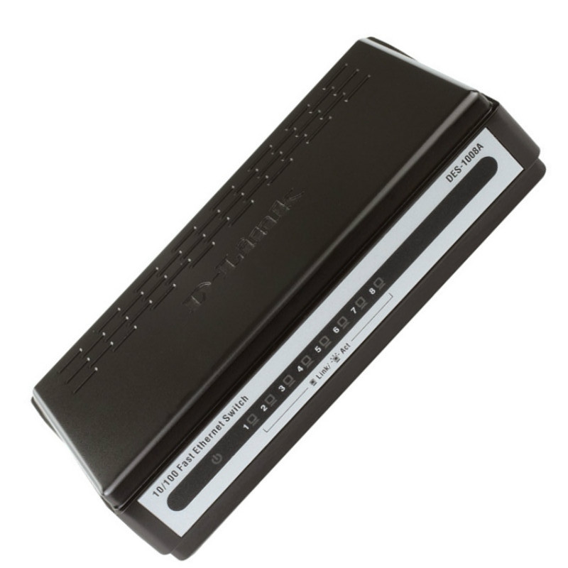 D-LINK 交换机 DES-1008A 100Mbps 8个端口