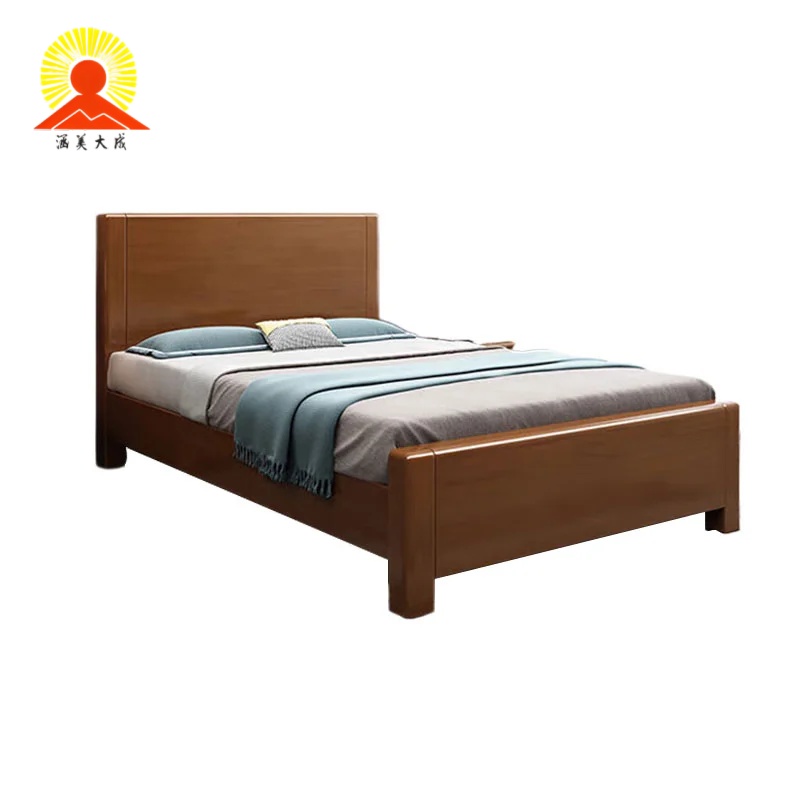 涵美大成 橡木单人床 HMDC-1200mm*2000mm 张高清大图