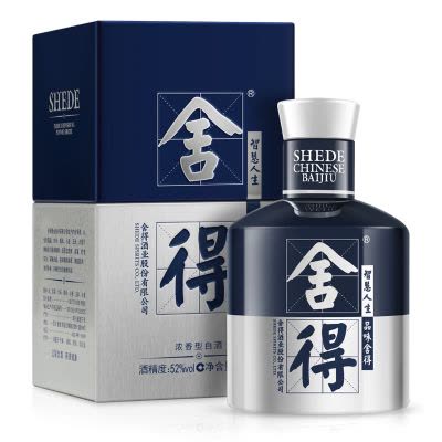 [宅送] 舍得舍得高端吞之乎52度500ml 陈香型白酒单瓶装【价格图片品牌 その他