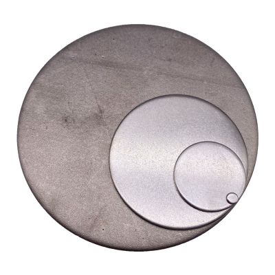 直径厚度单位mms304不锈钢圆片圆板金属圆块实心冲压圆片无孔不锈钢平
