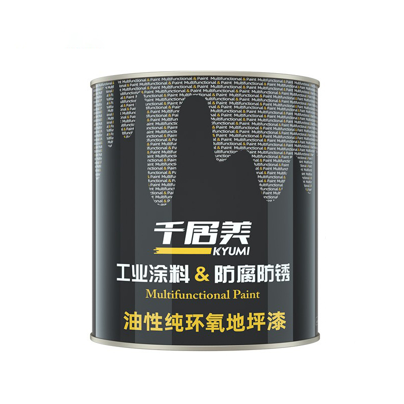 千居美 地坪漆水泥地面漆室内家用防水耐磨 天酞蓝色18L D9400