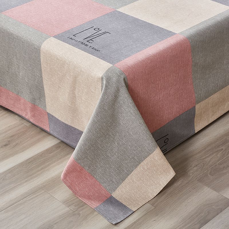 天琴床品三件套200*230cm柔软舒适格格有情粗布印花TQ-S58高清大图