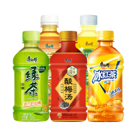 康师傅冰红茶/绿茶/清茶/茉莉蜜茶/冰红茶零卡无糖/鲜果橙330ml*12瓶/整箱迷你装茶饮品