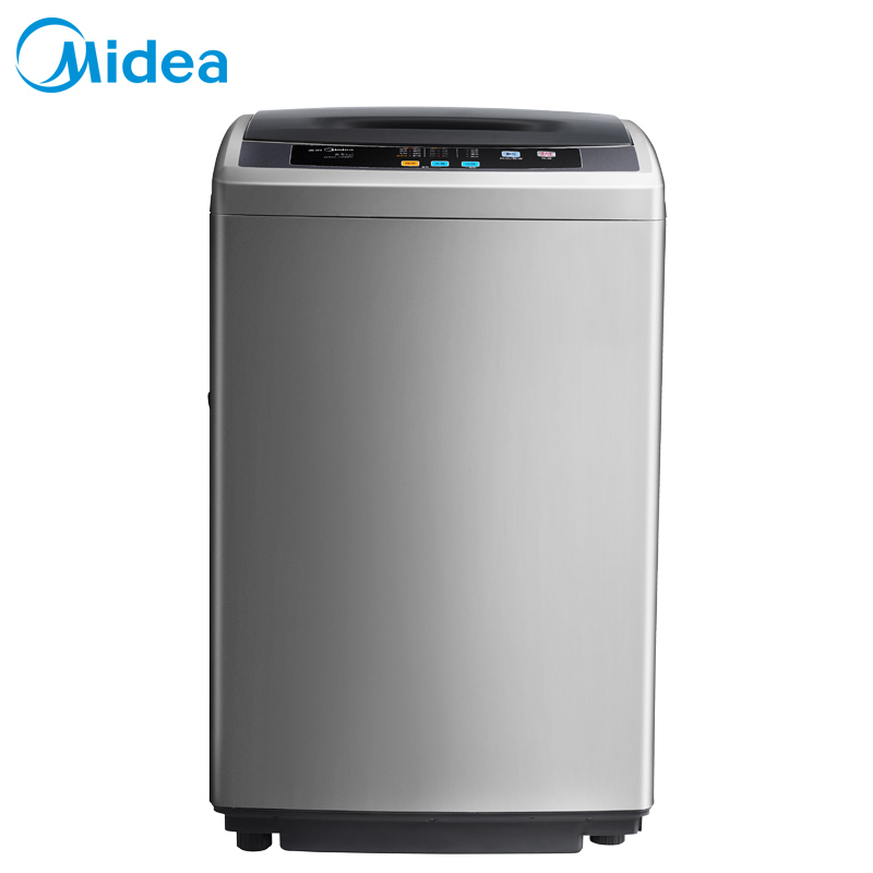 [旗舰店]美的(Midea)6.5公斤全自动波轮洗衣机 小型 迷你洗衣机非变频 家用智力灰 小家优选MB65-1000H