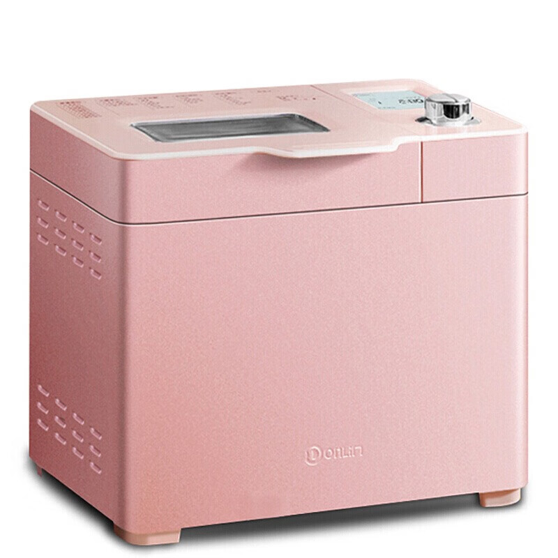 东菱(Donlim)多功能面包家用和面机自动智能一体机款 DL-JD08粉色