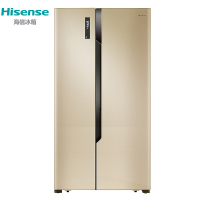 海信(Hisense)BCD-645WT/Q 645升 对开门冰箱 风冷无霜 电脑控温 超大容量 家用(流光金)