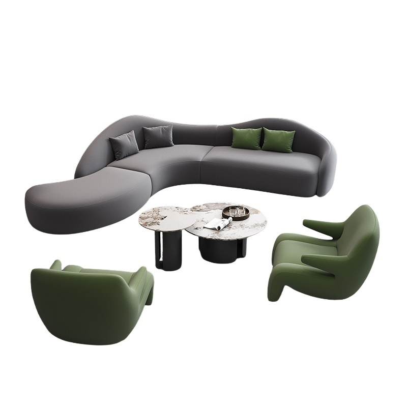 锁匠 沙发组合1+1+3+茶几套高清大图