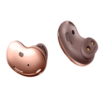 三星(SAMSUNG) Galaxy Buds Live开放式主动降噪无线蓝牙耳机 兼容苹果 无线快充 长效续航 迷雾金