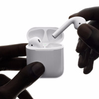 苹果(Apple)iPhone AirPods2(无线充电盒)蓝牙耳机 无线耳机 入耳式 适用于XR/8/6等 苹果耳机