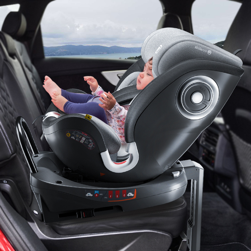 innokids儿童安全座椅0412岁汽车用婴儿宝宝车载360度旋转坐躺视频