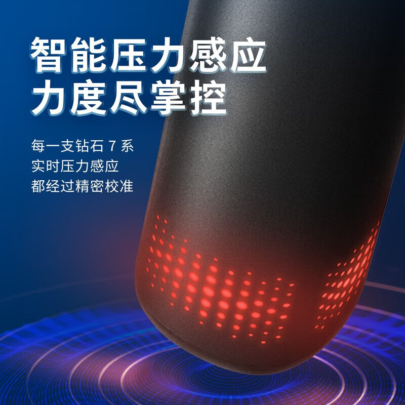 飞利浦(PHILIPS)[肖战同款]电动牙刷钻石7系 护龈刷 成人情侣款送男生/女友 生日礼物 HX3792/01钛银灰