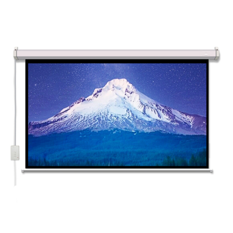 100寸电动投影幕布家用影院投影幕布参数