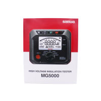三和(SANWA)MG5000高压绝缘电阻测试仪 五档量程 上限1T