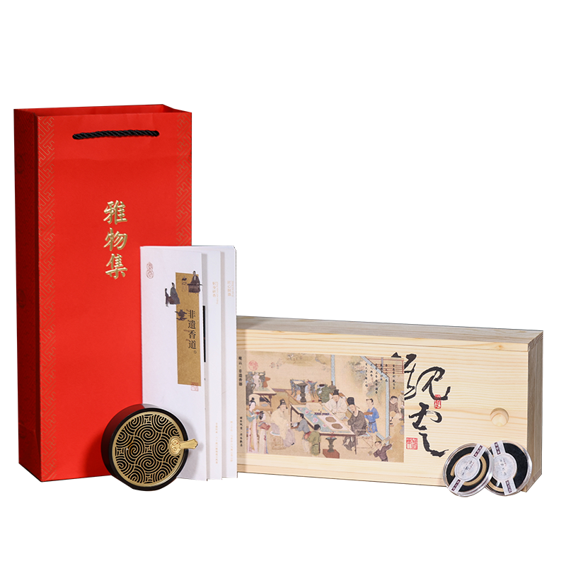 清朴堂 观云·非遗香套装 非遗传承古法制香匠心制器六十载只做地道天然香 观云香器高清大图