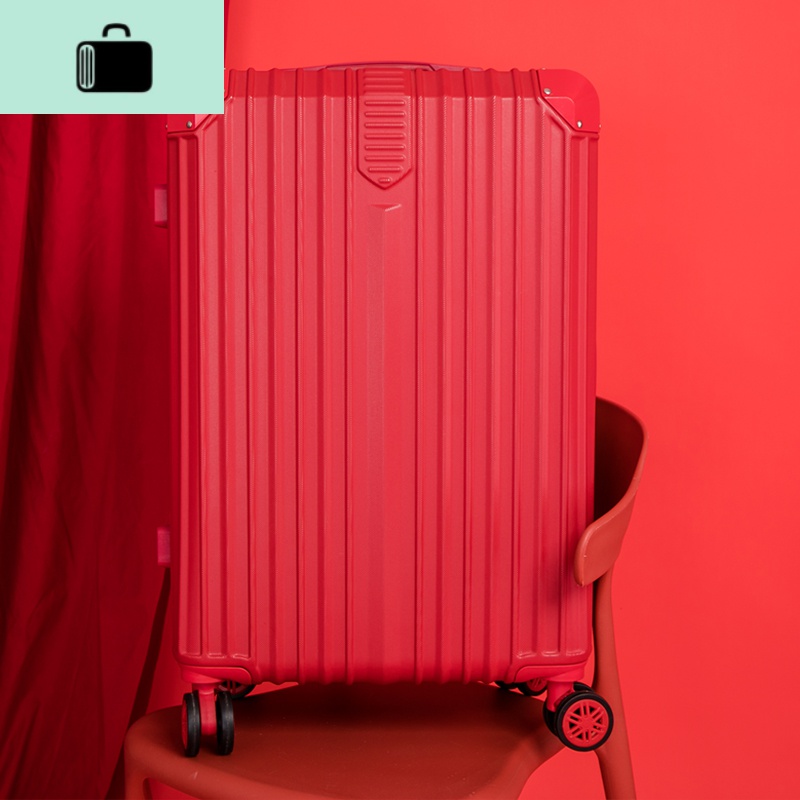 结婚行李箱陪嫁箱红色新娘旅行箱拉杆箱密码女压箱皮箱子婚礼嫁妆NEW LAKE高清大图