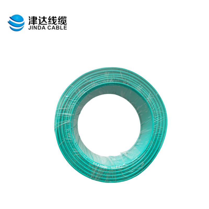 津达 铜芯软电线BVR6绿色450/750V 米高清大图