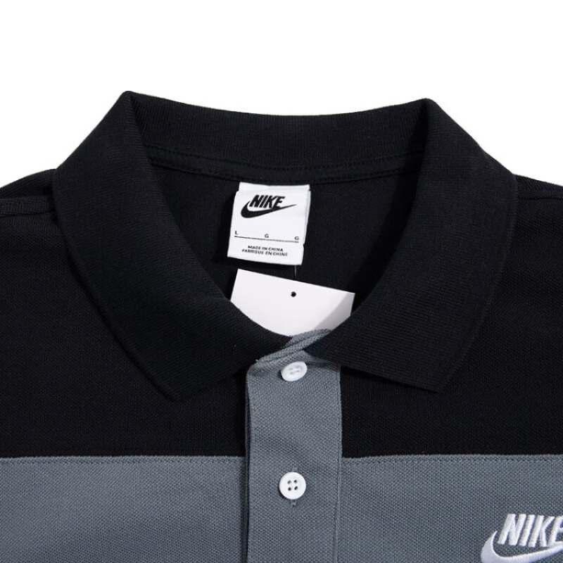耐克(NIKE)夏季男子运动训练休闲短袖T恤POLO衫DM6951-010 DM6951-0102023夏季 M高清大图