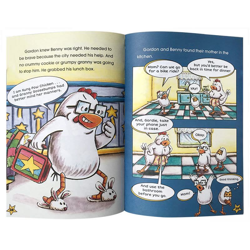 [正版]送音频Kung Pow Chicken宫保鸡丁5册英文原版Scholastic Branches学乐大树儿童桥梁图片