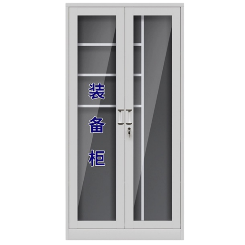 威百达防暴器材柜学校保安门卫室柜安保盾牌装备柜钢制防火柜保险柜储物 新款闪电锁装备柜高清大图