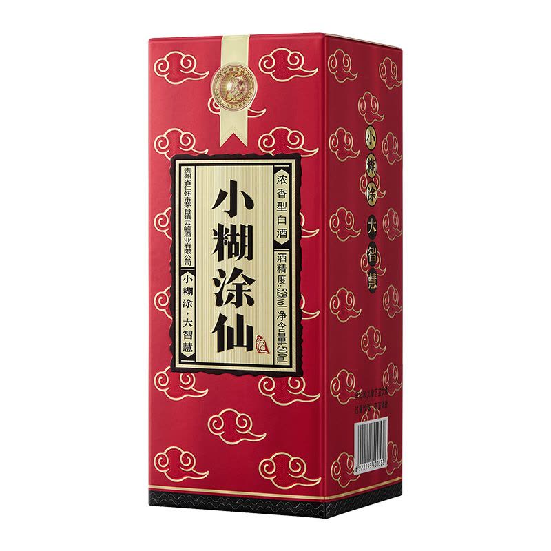 小糊涂仙(普仙)52度500ml 单瓶装 浓香型白酒图片