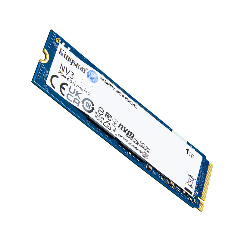 金士顿(Kingston) 1000G SSD固态硬盘 M.2接口(NVMe协议) NV3系列PCIe 4.0兼容PCIe 3.0