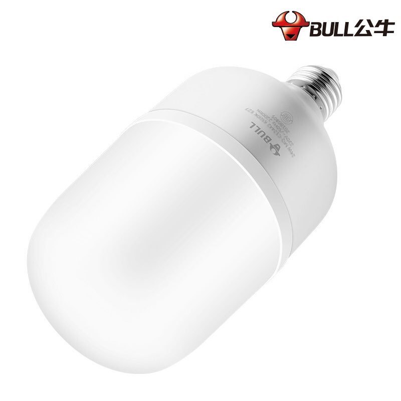 公牛 led柱形灯泡节能高亮照明灯 防频闪23W E27螺口
