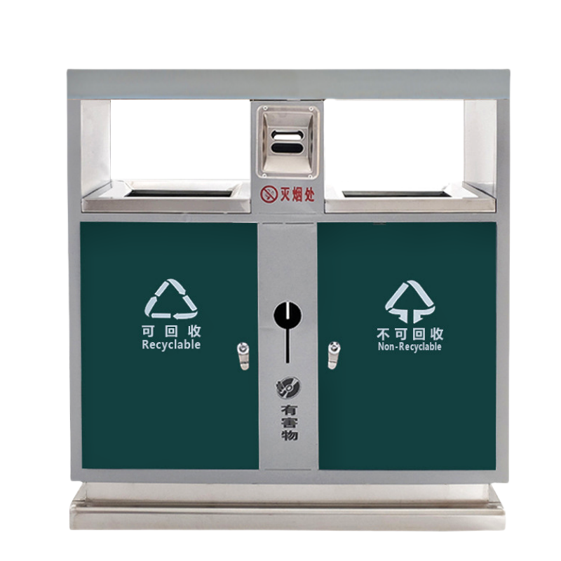 鑫木樽垃圾桶高94cm个高清大图