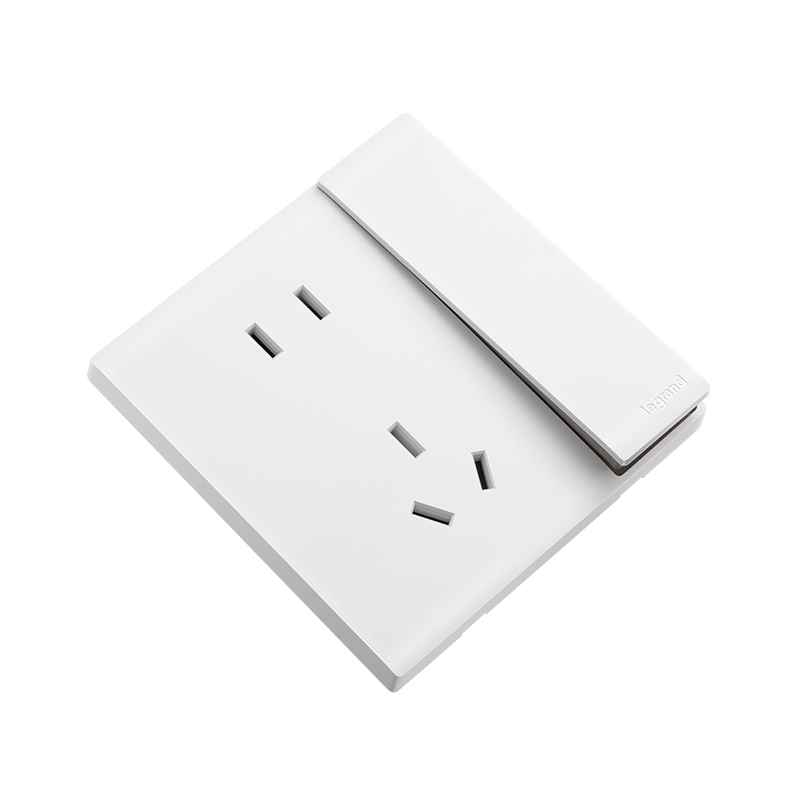 罗格朗 带双控开关五孔插座 暗装 F6R/25/10USL 个高清大图