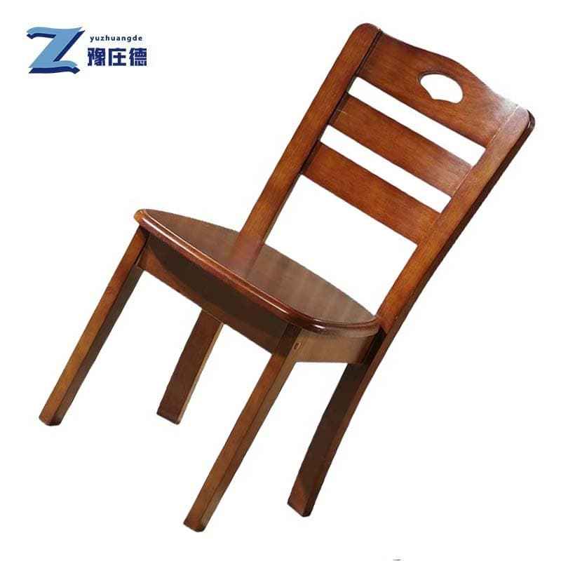 豫庄德餐椅胡桃色把