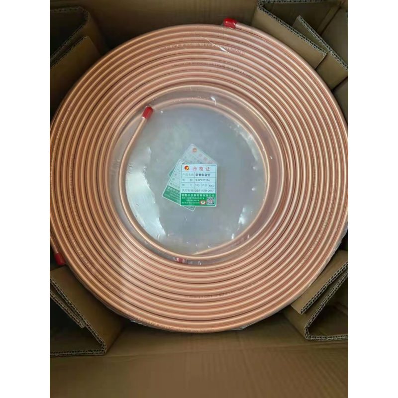 帮客材配中佳空调材料家用铜管Ф15880915米480元盘6盘箱一箱34kg左右