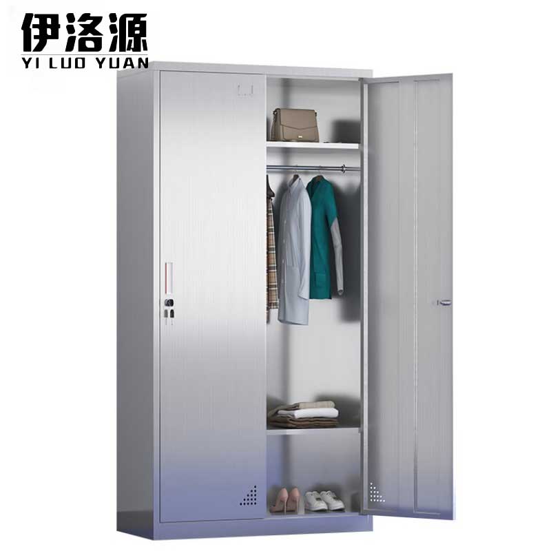 伊洛源不锈钢更衣柜304二门台