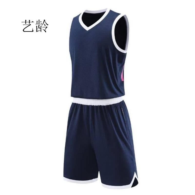 艺龄 篮球足球服 宝蓝色/套图片