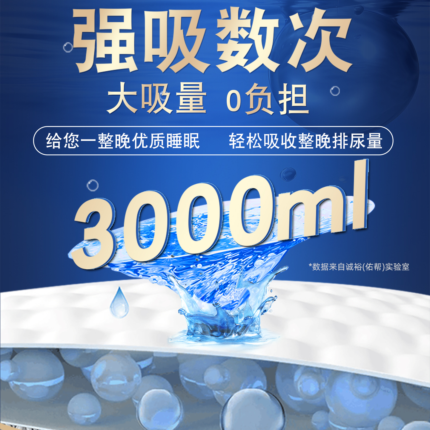 佑帮成人纸尿裤老年人尿不湿 L大码80片男女纸尿片老人用加厚整箱高清大图